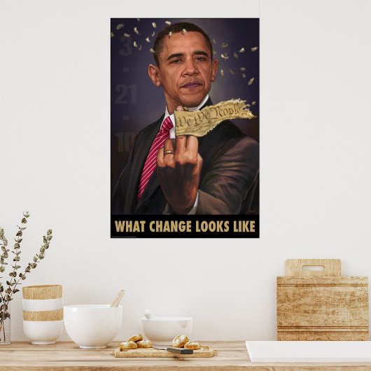 Poster À quoi ressemble le changement (Cuisine)