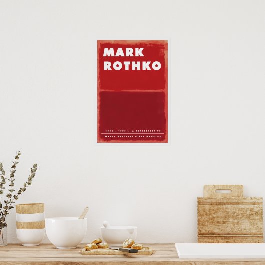 Poster A Retrospective 4 (Cuisine)