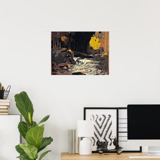 Poster A River, art de Tom Thomson, (Bureau à domicile)