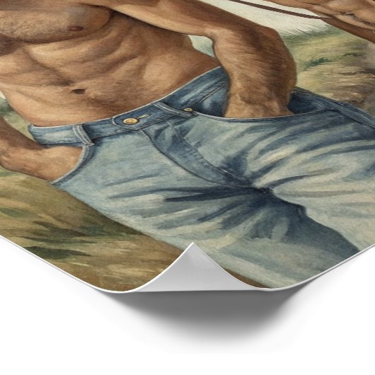 Poster A Rustic Study in Shared Male Desire (Coin)