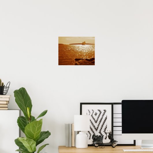 Poster A-sailing We Go (Bureau à domicile)