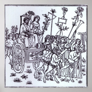 Poster A Scene from the Decameron