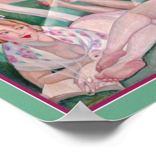 Poster "A Summer Day" Gerda Wegener (Coin)