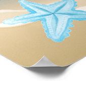 Poster à thème pour bébé de plage (Coin)