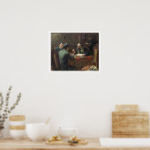 Poster A Theological Debate, 1888 (Cuisine)