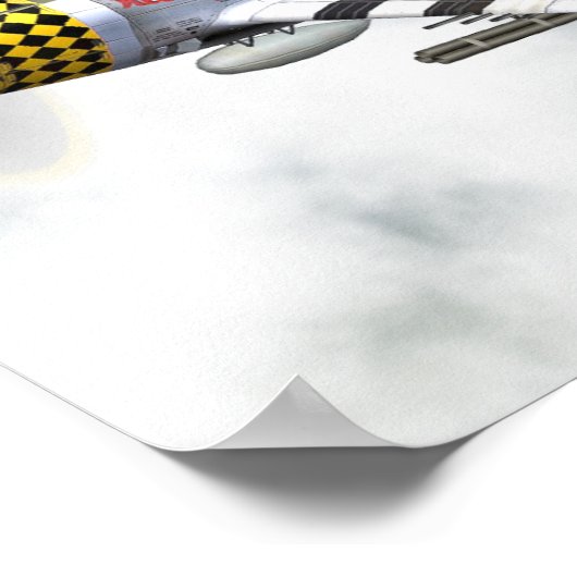 POSTER À THUNDERBOLT P-47 (Coin)