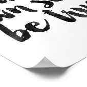 Poster À toi-même être vrai (Coin)