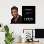 Poster À tout jamais dans nos cœurs Coutume funéraire mod (Bureau à domicile)