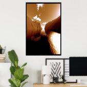 Poster À travers la pierre (Bureau à domicile)