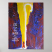 Poster À travers la vallée (Devant)