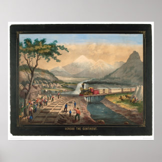Poster À travers le continent (0005A)