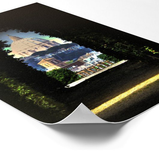 Poster À travers le trou de clé (Coin)