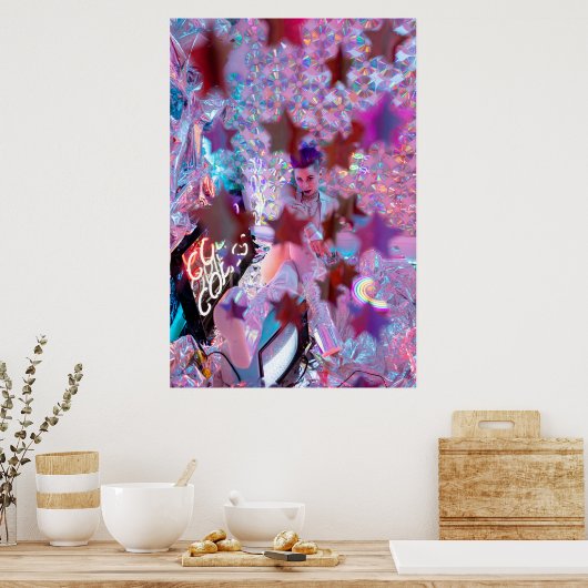 Poster A travers les étoiles (Cuisine)