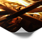 Poster A travers les flammes (Coin)