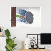 Poster à travers mes tempêtes (Bureau à domicile)
