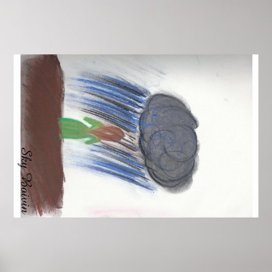 Poster à travers mes tempêtes (Devant)