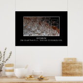 Poster À une époque, mon verre était plein [XL] (Cuisine)