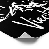 Poster A Vacances Viechtach Allemagne Ski (Coin)