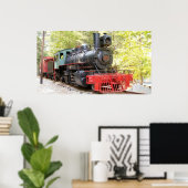 Poster à vapeur Locomotive (Bureau à domicile)