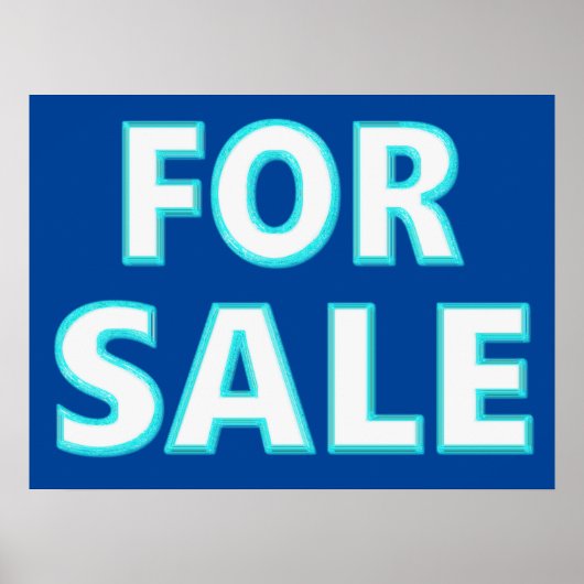 Poster À vendre (Devant)