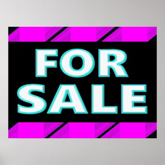 Poster À vendre (Devant)