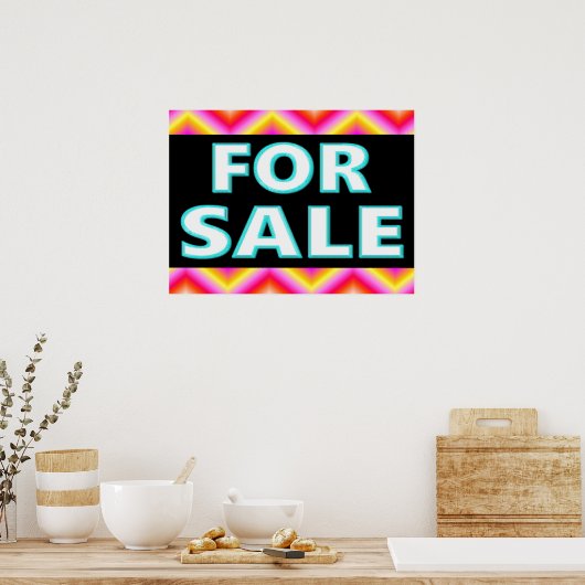 Poster À vendre (Cuisine)