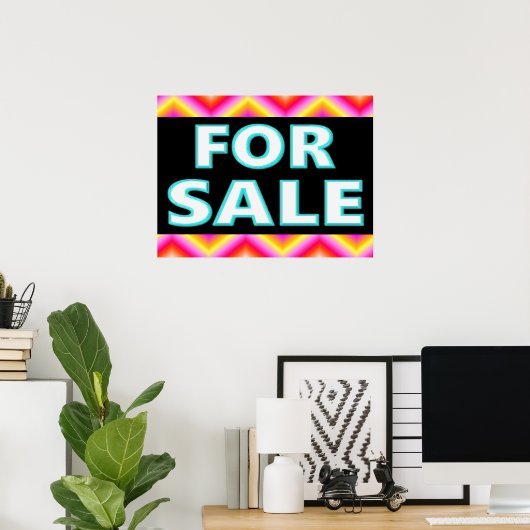 Poster À vendre (Bureau à domicile)