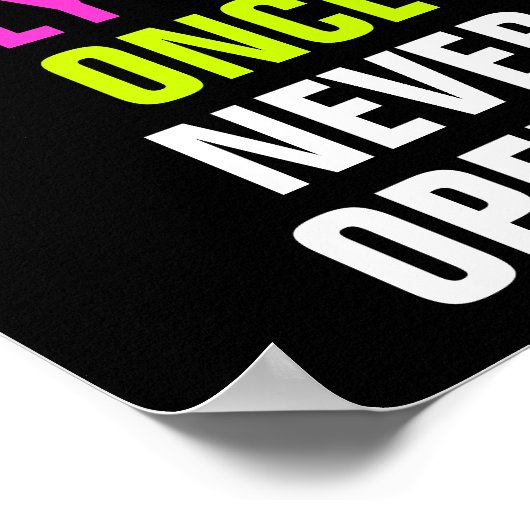 Poster À Vendre Parachute Utilisé Uniquement Une Fois Jam (Coin)