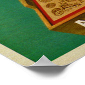 Poster A. Viktorson Cigarette Papers ~ Moscou Russie 190 (Coin)