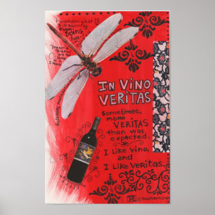 Poster À Vino Veritas
