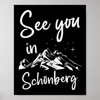 Poster A Voir À Schönberg Allemagne Vacances Ski