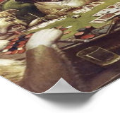 Poster A Waterloo - Chiens Jouant Au Poker - Cassius Cool (Coin)