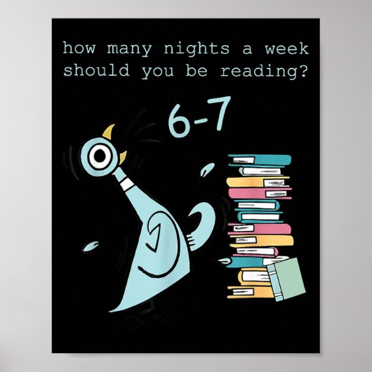Poster A Week Should You Be Reading 67 Teacher (Devant)