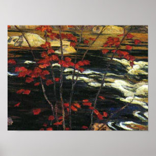 Poster A. Y. Jackson - Érable rouge