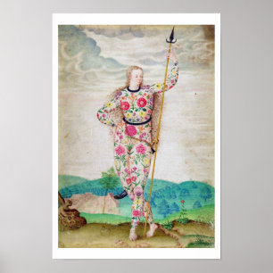 Poster A Young Daughter of the Picts, c.1585 (w/c et gou)