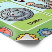 Poster A-Z Antiquity War Alphabet (Coin)