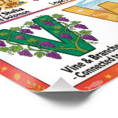 Poster A-Z Bible Heroes and Stories Alphabet (Coin)