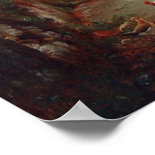 Poster Aagaard Ancient Columns Italy Painting (Coin)