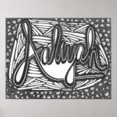 Poster Aaliyah (Devant)