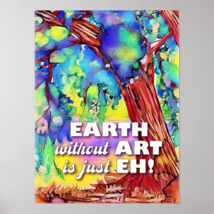 Poster, AARDE zonder ART is maar EH. Poster