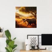 Poster Aardvark Serene Wildlife Harmony (Bureau à domicile)