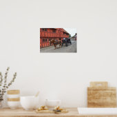 Poster Aarhus, Danemark, cheval et buggy (Cuisine)