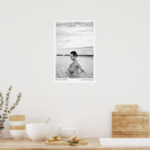 Poster Aaron dans la piscine (Cuisine)