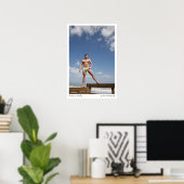 Poster Aaron in the Sky par Lee Vandergrift (Bureau à domicile)