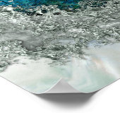 Poster Abalone Shell Pearl et Argent 2 (Coin)