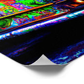 Poster Abandon de l'art de rue de bus (Coin)