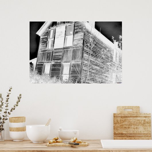 Poster Abandoned Two Story (Cuisine)