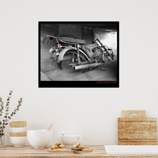 Poster abandonné (Cuisine)