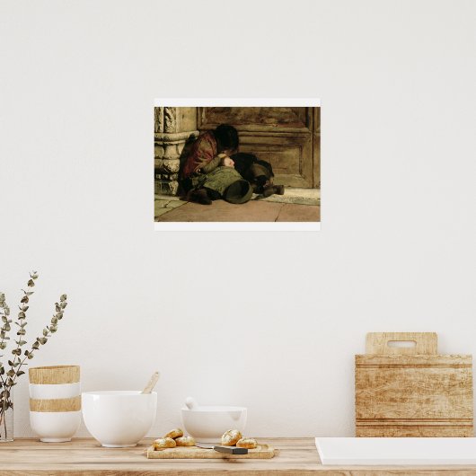 Poster Abandonné, 1903 (Cuisine)