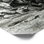 Poster Abattage de Buffaloes dans les plaines (Coin)